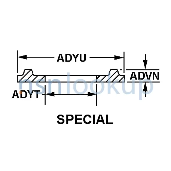 AAGR Style D60 for 5330-00-374-7936 1/1