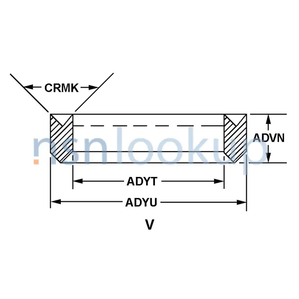 AAGR Style D104 for 5330-00-801-4034 1/1 AAGR Style D104 for 5330-00-801-4034 1/1