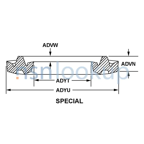 AAGR Style D113 for 5330-00-588-4469 1/1