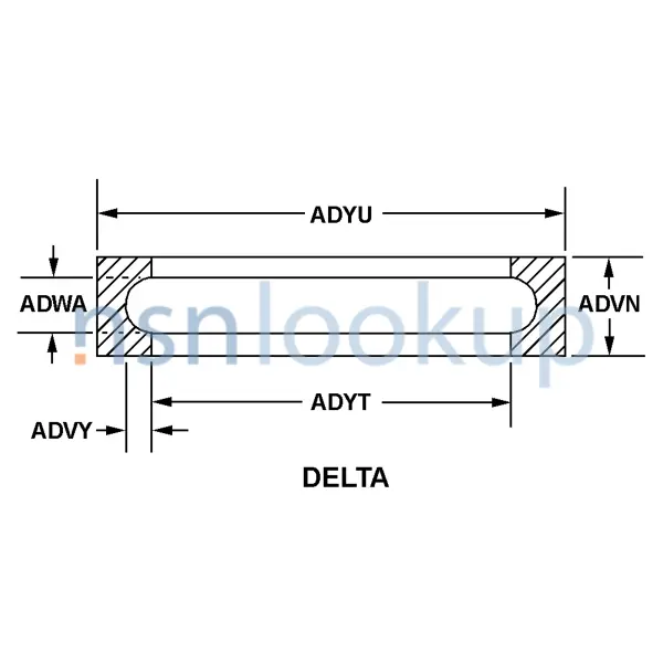 AAGR Style D139 for 5330-01-533-1241 1/1 AAGR Style D139 for 5330-01-533-1241 1/1