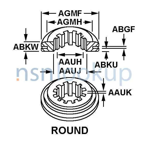 AGME Style 21 for 5325-00-262-7804 1/1