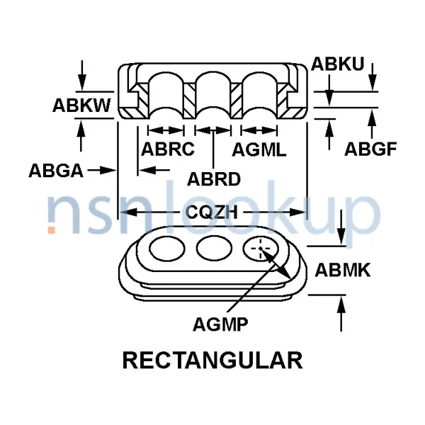 AGME Style 42 for 5325-01-599-0265 1/1 AGME Style 42 for 5325-01-599-0265 1/1