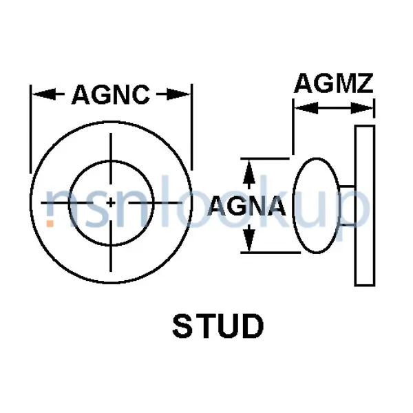 AGMX Style 9 for 5325-00-276-5670 1/1