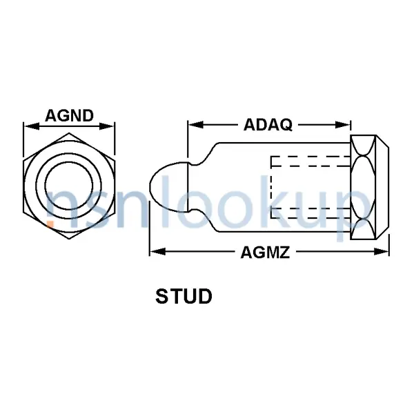 AGMX Style 17 for 5325-00-171-4692 1/1
