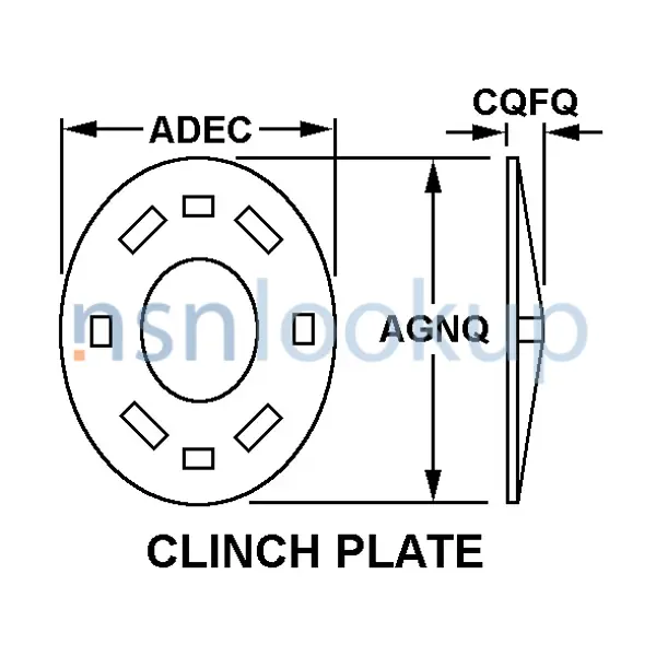 AGNN Style 5 for 5325-00-276-4284 1/1 AGNN Style 5 for 5325-00-276-4284 1/1