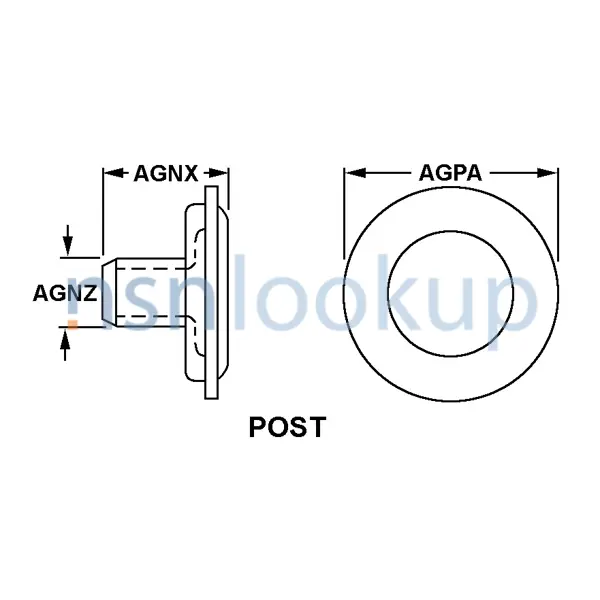 AGNW Style 1 for 5325-00-616-4790 1/1 AGNW Style 1 for 5325-00-616-4790 1/1