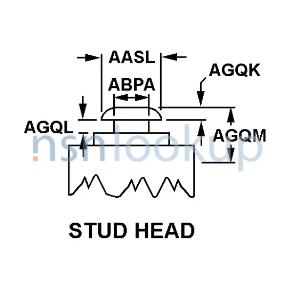 AGQJ Style 2 for 5325-00-152-0996 1/2 AGQJ Style 2 for 5325-00-152-0996 1/2