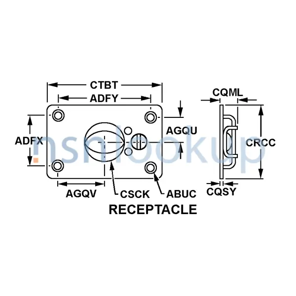 AGQS Style 2 for 5325-00-391-7670 1/1 AGQS Style 2 for 5325-00-391-7670 1/1