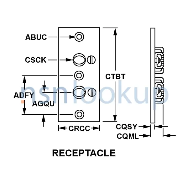 AGQS Style 10 for 5325-01-436-9981 1/1 AGQS Style 10 for 5325-01-436-9981 1/1