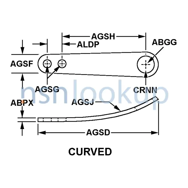 AGSC Style 5 for 5325-00-075-5132 1/1 AGSC Style 5 for 5325-00-075-5132 1/1