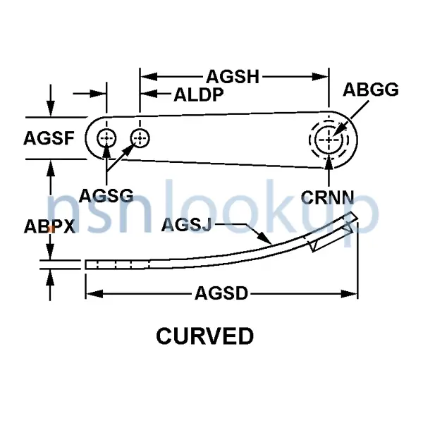 AGSC Style 7 for 5325-00-321-4269 1/1 AGSC Style 7 for 5325-00-321-4269 1/1