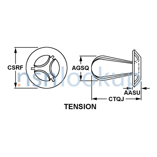 AGSN Style BH2 for 5325-01-388-9112 1/1 AGSN Style BH2 for 5325-01-388-9112 1/1