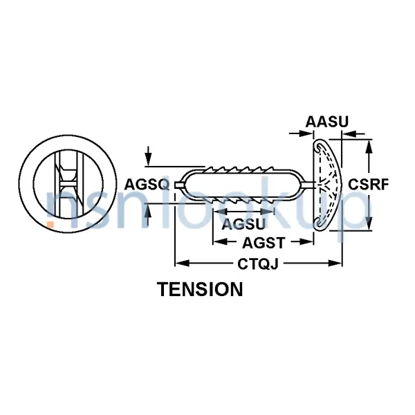 AGSN Style BH20 for 5325-01-277-4467 1/1