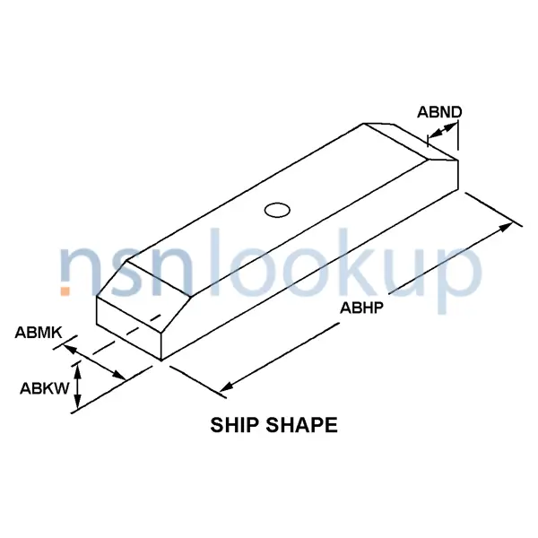 STYL Style B127 for 5315-01-268-8442 1/1 STYL Style B127 for 5315-01-268-8442 1/1