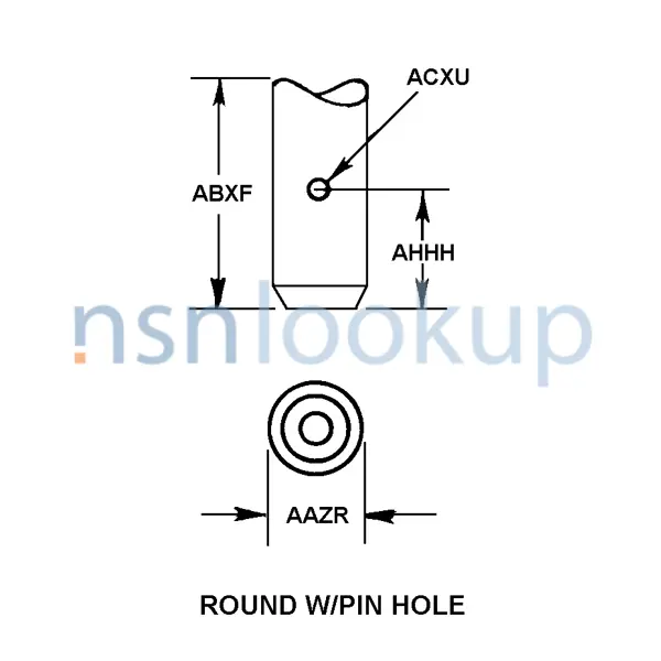 ALMR Style U14 for 1680-00-673-9903 1/2 ALMR Style U14 for 1680-00-673-9903 1/2