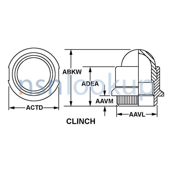 ACTA Style A56 for 5310-00-915-2065 1/1