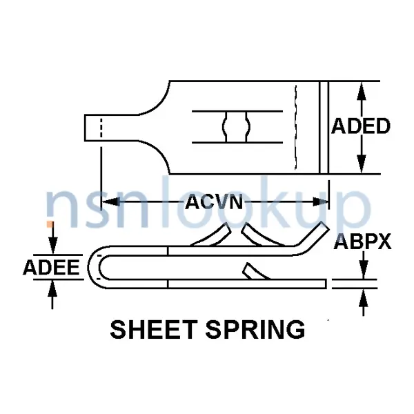 ACTA Style A156 for 5310-01-110-1145 1/1 ACTA Style A156 for 5310-01-110-1145 1/1