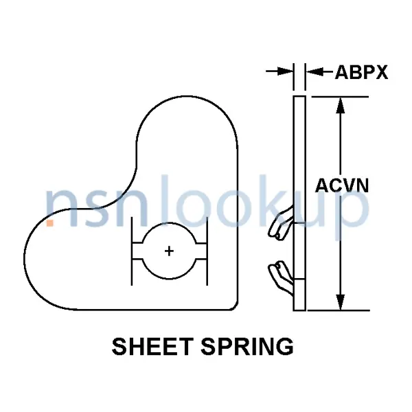 ACTA Style A159 for 5310-00-298-8129 1/2 ACTA Style A159 for 5310-00-298-8129 1/2