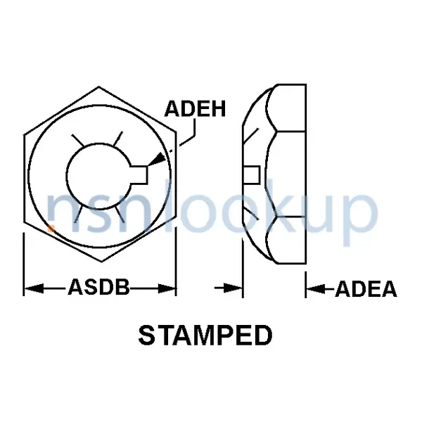 ACTA Style A221 for 5310-00-982-6796 1/1 ACTA Style A221 for 5310-00-982-6796 1/1