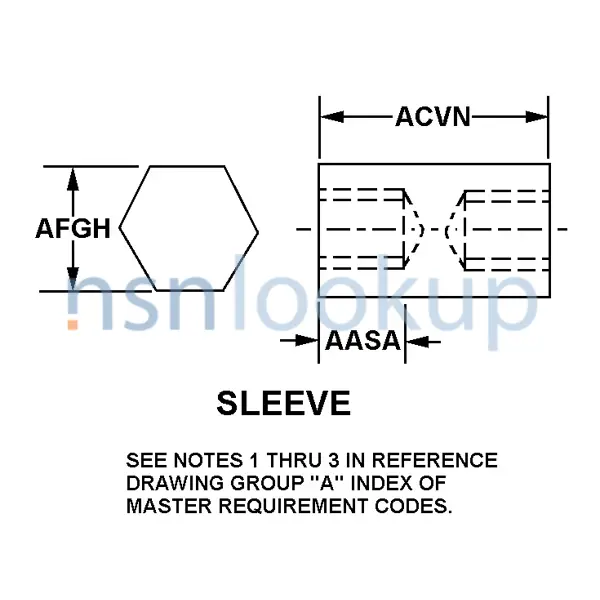 ACTA Style A26A for 5310-01-270-3708 1/1 ACTA Style A26A for 5310-01-270-3708 1/1