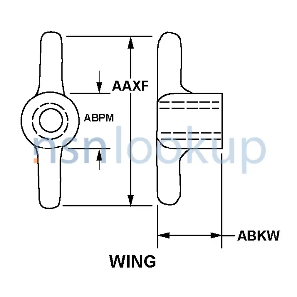 ACTA Style A270 for 5310-01-043-8070 1/1 ACTA Style A270 for 5310-01-043-8070 1/1
