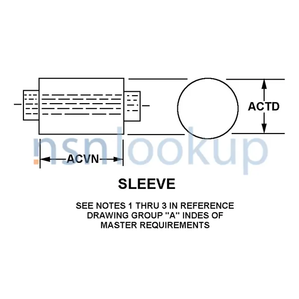 ACTA Style A34B for 5310-01-503-2710 1/1 ACTA Style A34B for 5310-01-503-2710 1/1