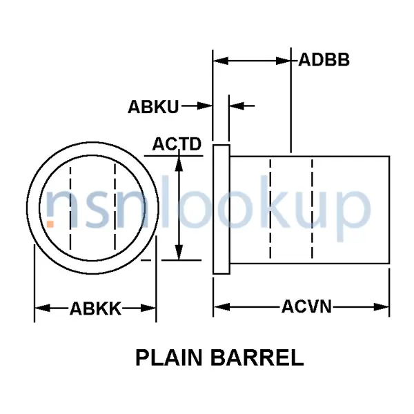 ACTA Style A36A for 5310-01-062-1529 1/1