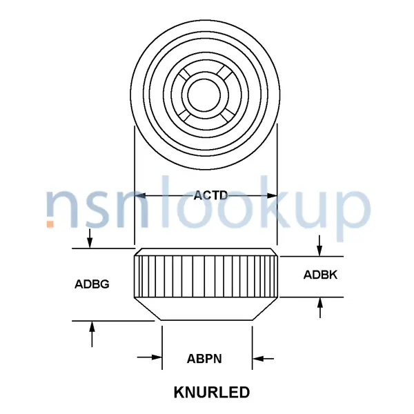 ACTA Style A104A for 5310-01-004-0925 1/1 ACTA Style A104A for 5310-01-004-0925 1/1