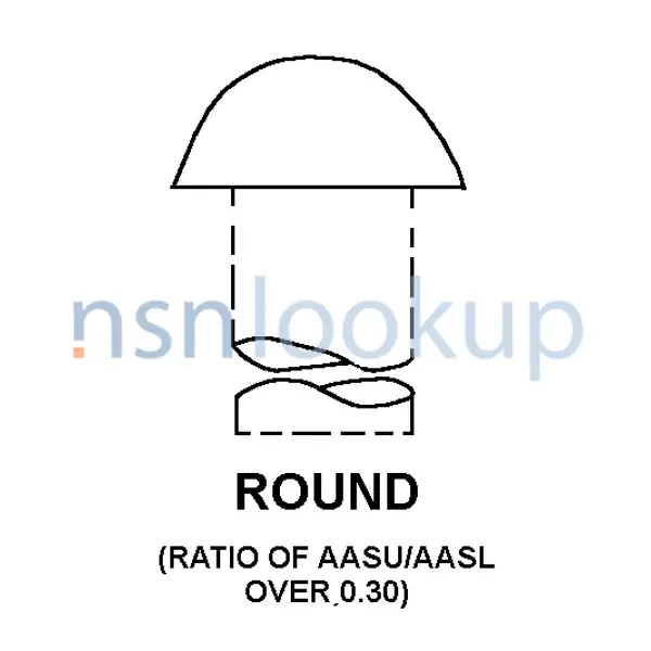 AASK Style D6 for 5310-01-706-1644 1/2 AASK Style D6 for 5310-01-706-1644 1/2