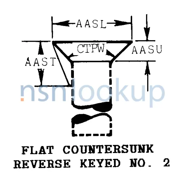 AASK Style D17 for 5310-01-607-6974 1/2 AASK Style D17 for 5310-01-607-6974 1/2