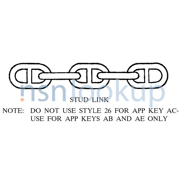 STYL Style C26 for 4010-00-262-9179 1/1 STYL Style C26 for 4010-00-262-9179 1/1