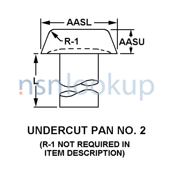 AASK Style C35 for 5305-01-486-5891 1/2