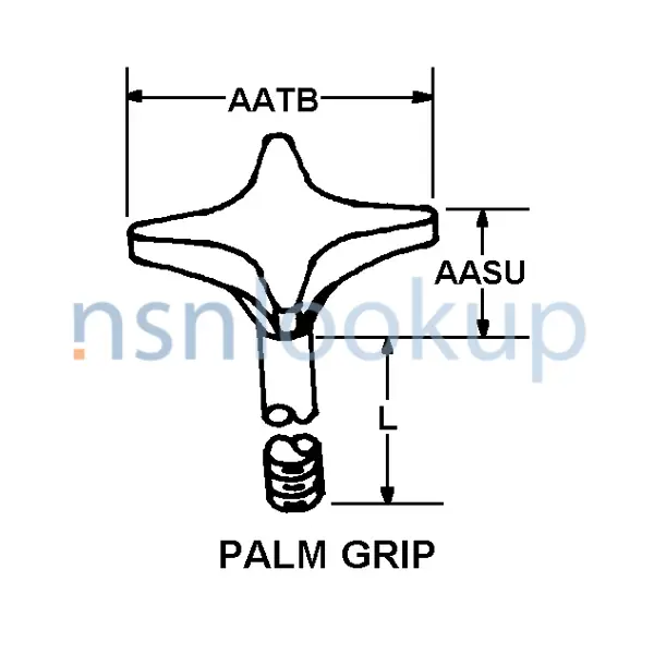 AASK Style C64 for 5305-01-628-3783 1/1 AASK Style C64 for 5305-01-628-3783 1/1