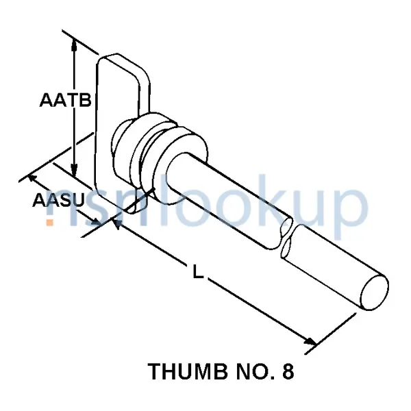 AASK Style C84 for 5305-01-342-3676 1/2 AASK Style C84 for 5305-01-342-3676 1/2