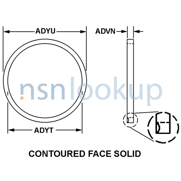 AAGR Style 3 for 5330-01-596-8445 1/1 AAGR Style 3 for 5330-01-596-8445 1/1