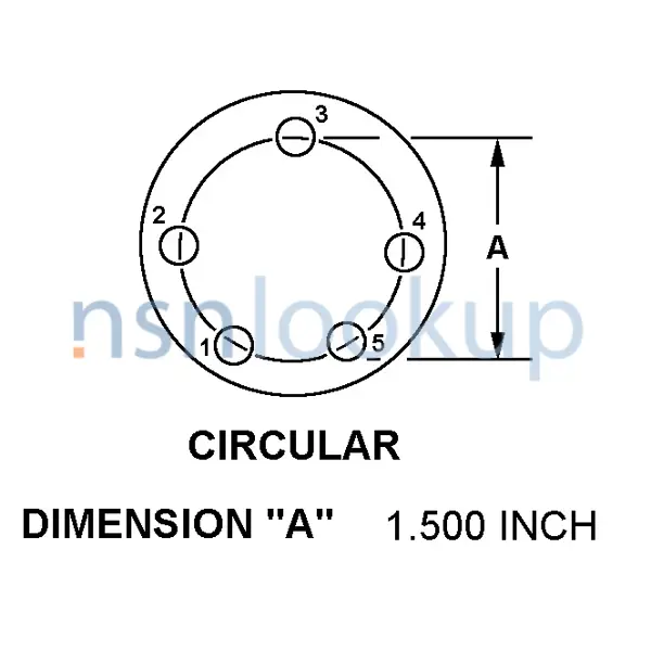 CRPY Style 503A for 5935-00-549-1698 3/3 CRPY Style 503A for 5935-00-549-1698 3/3