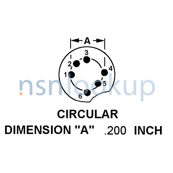 CRPY Style 610A for 5935-00-528-9100 3/3 CRPY Style 610A for 5935-00-528-9100 3/3