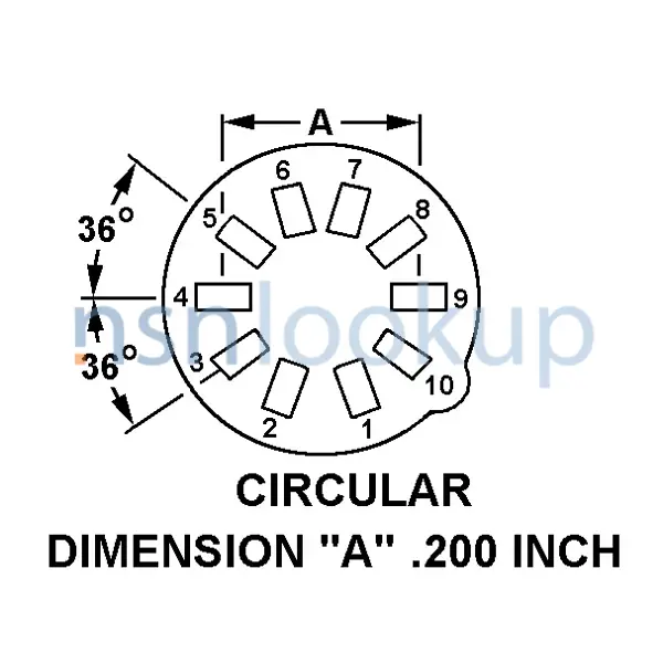 CRPY Style 1002A for 5935-00-257-9214 3/3 CRPY Style 1002A for 5935-00-257-9214 3/3