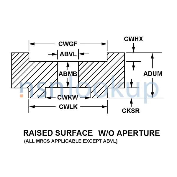 AAGR Style C12B for 3110-01-342-0424 1/3 AAGR Style C12B for 3110-01-342-0424 1/3