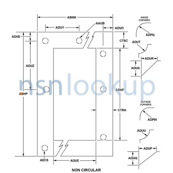 STYL Style B12F for 5330-00-569-3663 3/3