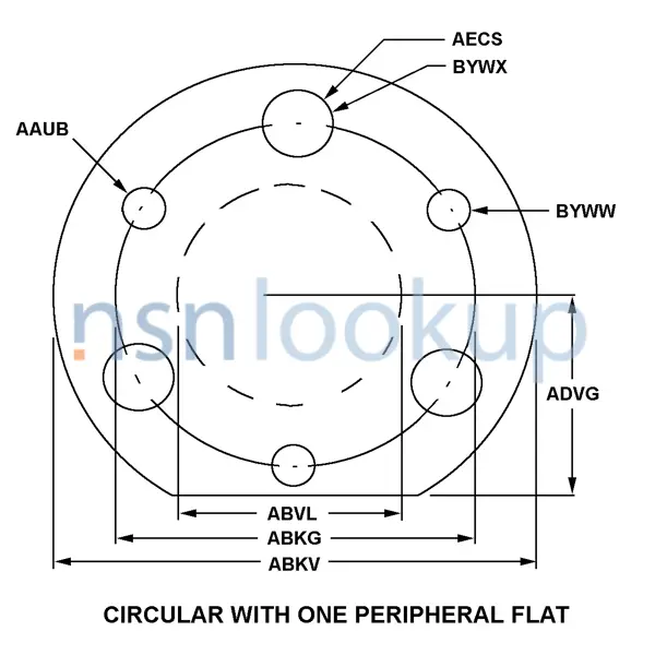 STYL Style A23B for 5365-01-112-9497 1/1 STYL Style A23B for 5365-01-112-9497 1/1