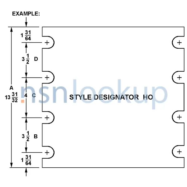 AESL Style KO for 5975-00-975-4663 1/2 AESL Style KO for 5975-00-975-4663 1/2