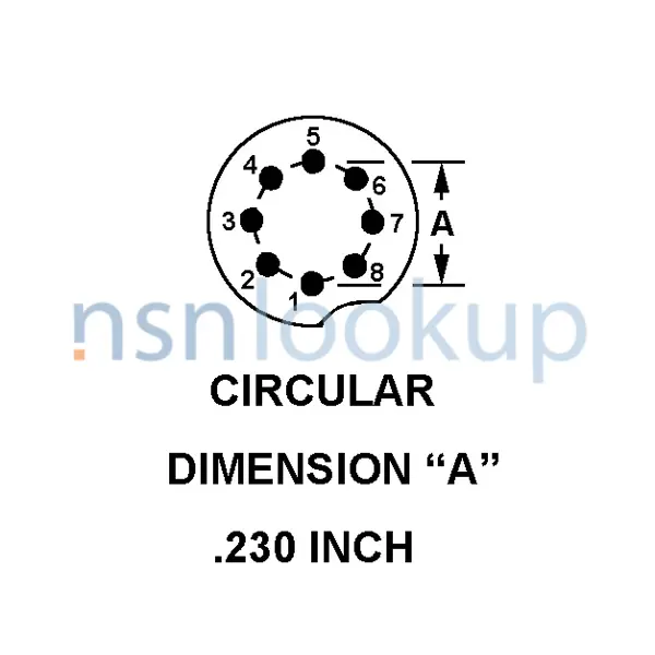 CRPY Style 817A for 5935-00-889-5138 3/3 CRPY Style 817A for 5935-00-889-5138 3/3