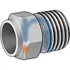 NSN 4730-00-103-1976 001031976 ADAPTER,STRAIGHT,PIPE TO TUBE