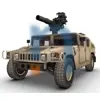 NSN 2320-01-107-7153 011077153 M966 HMMWV TOW (NA) TRUCK UTILITY, TOW CARRIER ARMORED 1-1/4 TON 4X4 W/E