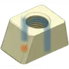 NSN 5310-00-816-6407 008166407 NUT,TRACK CONNECTOR