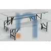 NSN 7110-01-415-6895 TABLE,FOLDING LEGS