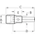 5120-00-390-7794 SCREWDRIVER ATTACHMENT,SOCKET WR 5120003907794 003907794
