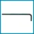 5120-01-225-5390 KEY,SOCKET HEAD SCREW 5120012255390 012255390