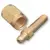 5310-01-517-7010 NUT,PLAIN,CASTELLATED,HEXAGON 5310015177010 015177010